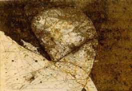 Enrique Brinkmann. "Sin título", 1995. Aguafuerte, aguatinta. 215 x 300 mm. Forma parte de la carpeta de grabados Pangea I.