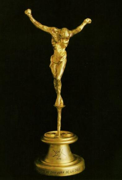 Salvador Dal�. "Cristo de San Juan de la Cruz", 1974. Bronce. 41 cm de altura. Colecci�n 2049 Obra Contempor�nea.