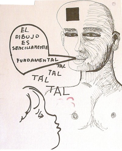 Dibujo de Fernando Wilson. 2007. 